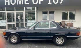 Mercedes-Benz SL 500 Dunkelblau / Leder Grau / Deutsch
