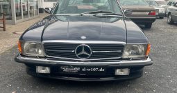 Mercedes-Benz SL 500 Dunkelblau / Leder Grau / Deutsch