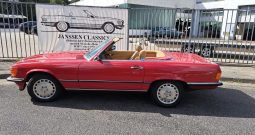 Mercedes-Benz SL 560 Rot/Dattel