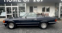 Mercedes-Benz SL 500 Dunkelblau / Leder Grau / Deutsch