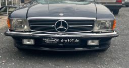 Mercedes-Benz SL 500 Dunkelblau / Leder Grau / Deutsch