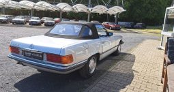 Mercedes-Benz SL 280 Automatik  Silber / Leder Schwarz