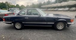 Mercedes-Benz SL 500 Dunkelblau / Leder Grau / Deutsch