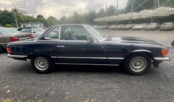 Mercedes-Benz SL 500 Dunkelblau / Leder Grau / Deutsch