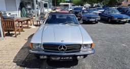 Mercedes-Benz SL 280 Automatik  Silber / Leder Schwarz