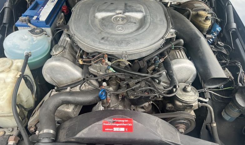 
								Mercedes-Benz SL 500 Dunkelblau / Leder Grau / Deutsch voll									