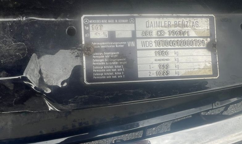 
								Mercedes-Benz SL 500 Dunkelblau / Leder Grau / Deutsch voll									