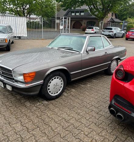 
								Mercedes-Benz SL 560 Anthrazitgraumet/ Leder Grau TOP voll									
