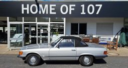 Mercedes-Benz SL 280 Automatik  Silber / Leder Schwarz