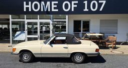 Mercedes-Benz SL 450 Hell-Elfenbein/Braun