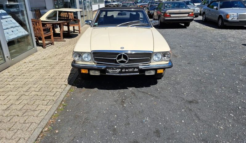 
								Mercedes-Benz SL 450 Hell-Elfenbein/Braun voll									