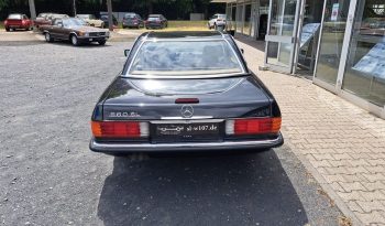 Mercedes-Benz SL 560 Schwarz 040 / Leder Dattel