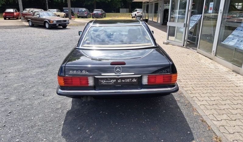 
								Mercedes-Benz SL 560 Schwarz 040 / Leder Dattel voll									