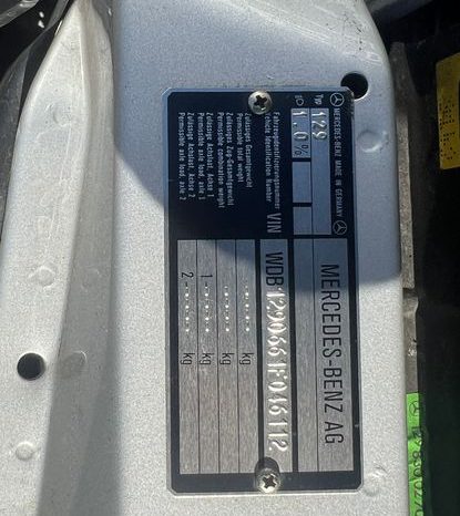 
								Mercedes-Benz SL 500 Scheckheft / Sammlerzustand voll									