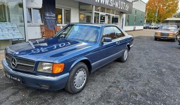 Mercedes-Benz 500SEC 2.Hand,Deutsch, Scheckheft