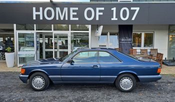 Mercedes-Benz 500SEC 2.Hand,Deutsch, Scheckheft